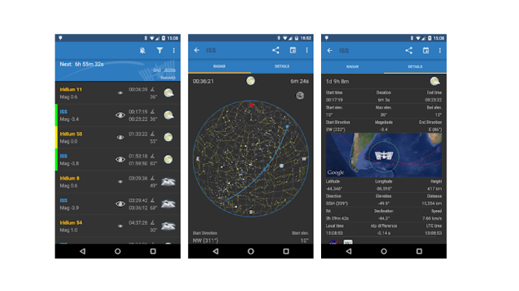 detector iss - baixe esses aplicativos - Reprodução - Reprodução