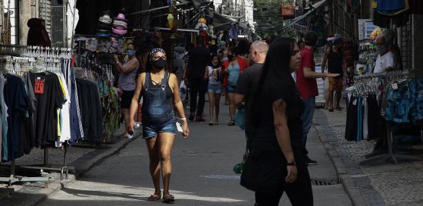 Compras de rua no Rio ainda não responderam à venda