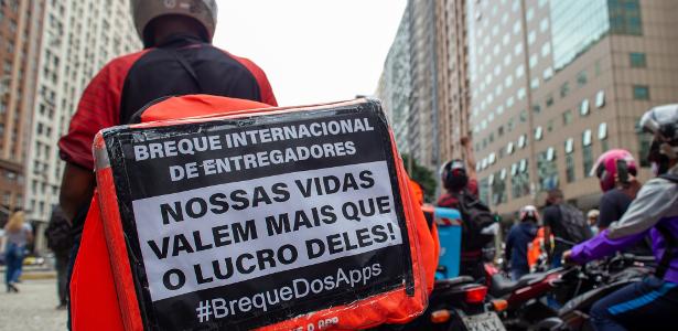 “Não parei, mas apoio”: o que dizem os entregadores que trabalharam na greve – 7.1.2020