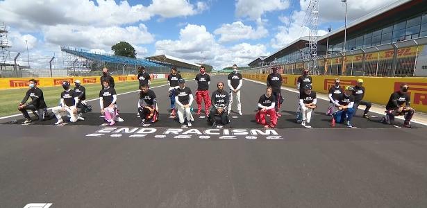 Pilotos F-1 estão filmando manifestações anti-racistas; 7 Não se ajoelhe – Poste