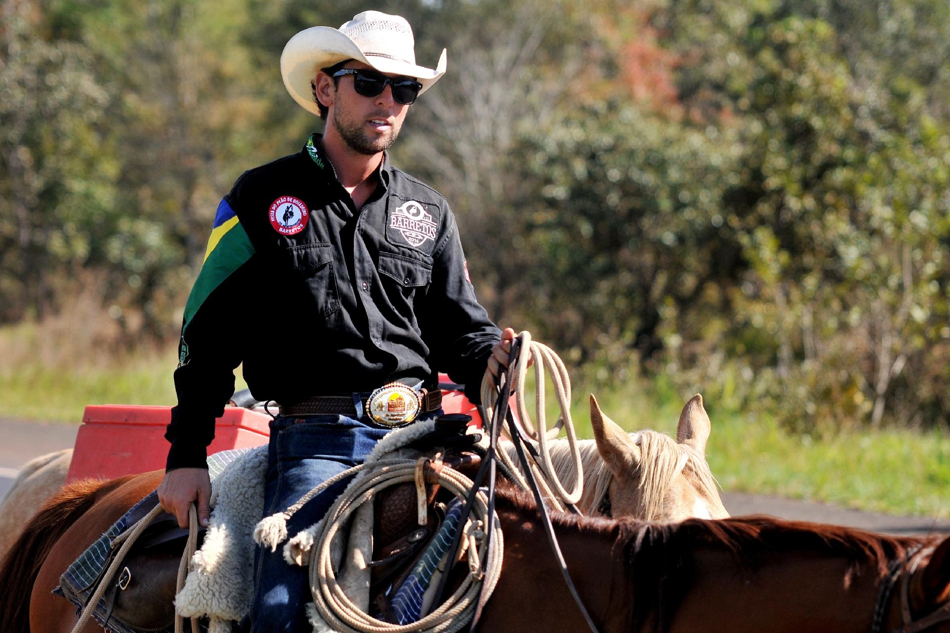 Filipe Masetti Leite, o primeiro brasileiro a viajar pela América a cavalo - Arquivo Pessoal